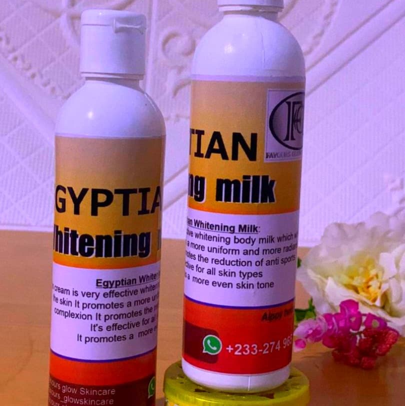 Egyptian whitening milk