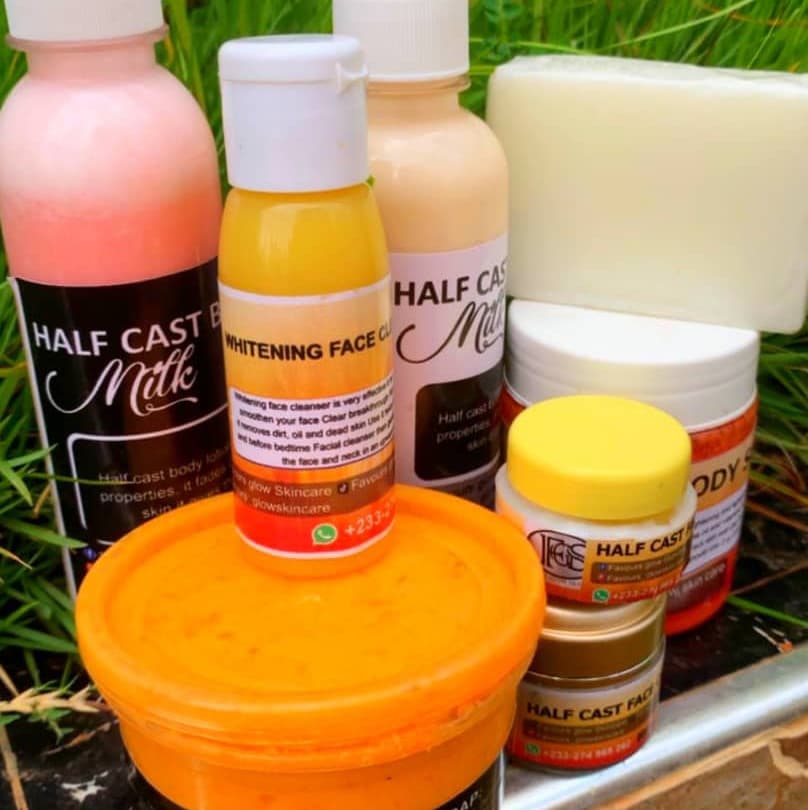 Half cast body milk
