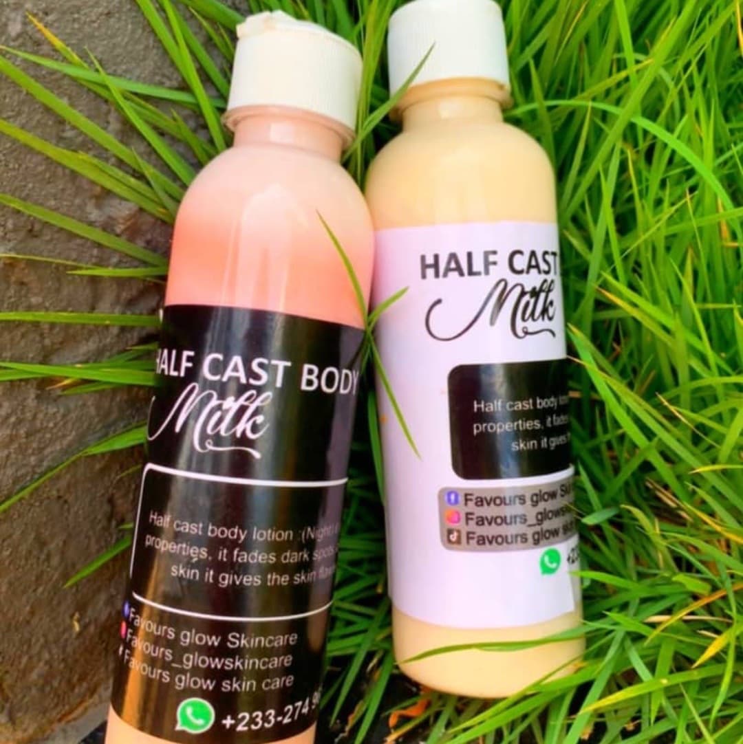 Half cast body milk - alternate view
